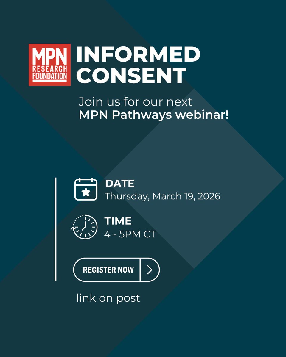 MPN Research Foundation tweet media