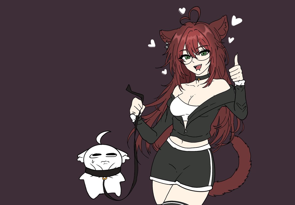 CuddleBunV's tweet photo. @pikochanart This is Bun! Chocolate covered strawberry loving Cat! https://t.co/nOOuFFi5Bv