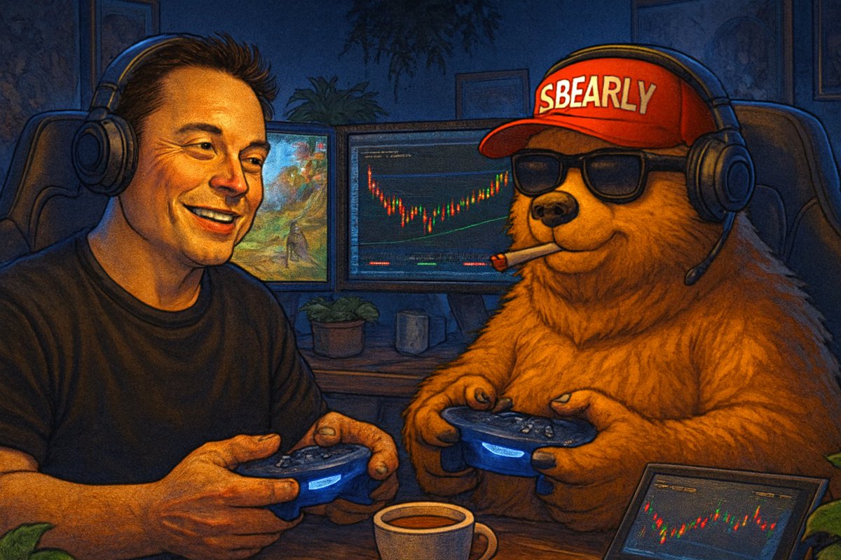 AncientIORR's tweet photo. Bearly Legal.

Two words Elon typed himself.
One bear that won't reset.
One community he came back to.

Not once. Twice.

PoE2 keeps updating.
The name stays locked.
The stream button hasn't been pressed.

Markets move.
Narratives compound.
Patience separates.

This isn't hopium.
It's history repeating.

Bearly Legal walks through the quiet so you don't have to. 🐻