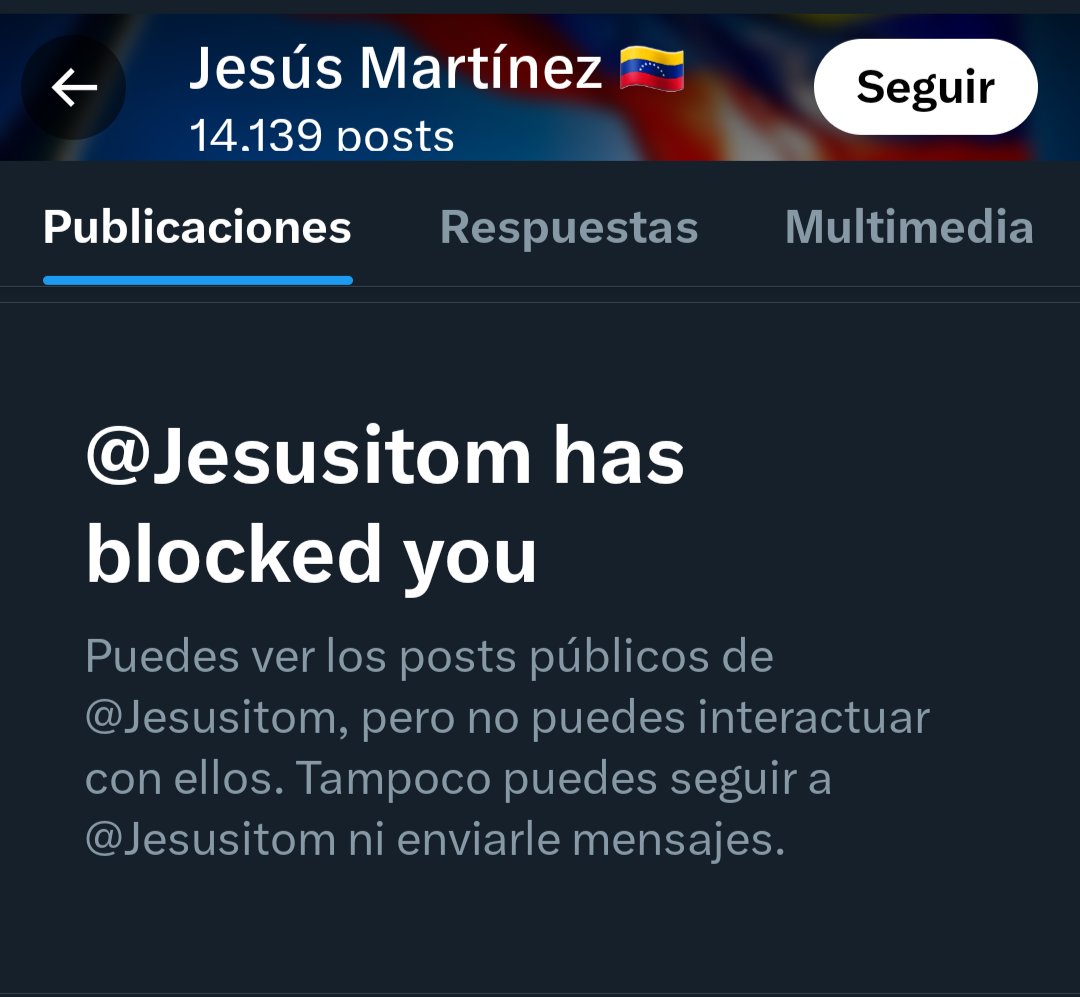 <a href="/Politiqueando33/">Politiqueando</a> <a href="/Jesusitom/">Jesús Martínez 🇻🇪 🇩🇪</a> <a href="/BikerOsuna/">Biker Osuna</a> <a href="/AlexisArzo53152/">join willson68</a> <a href="/Rumbo_Libertad/">Rumbo Libertad</a> <a href="/Eduardo_Bittar/">Eduardo Bittar</a> <a href="/biker/">Zander Slavitz</a> Dios los crea y el NarcoSocialismo los une... 

Dile al chavismierda Originario y adorador de la delincuente Luisa Ortega Díaz que aproveche y que le diga a las autoridades de España que Él también es un operador mediático del chavismo disfrazado de opositor. Me tiene bloqueado