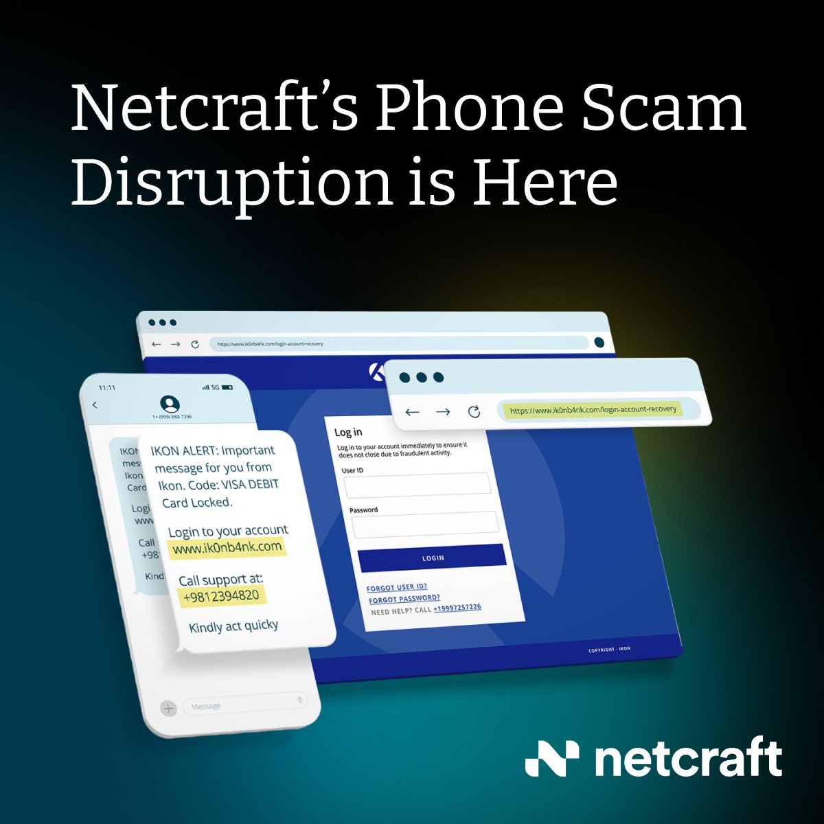 Netcraft tweet media