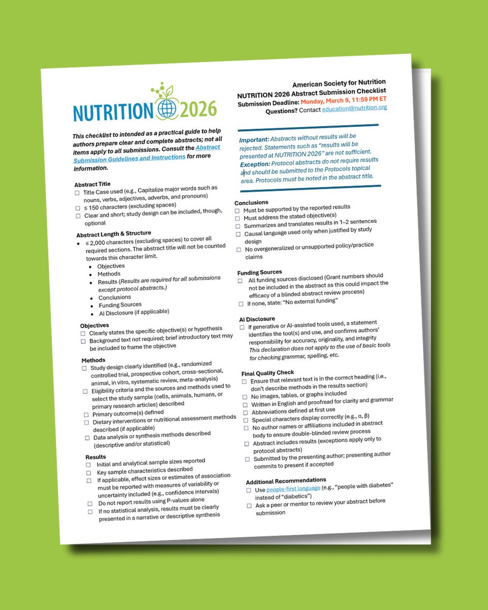 American Society for Nutrition tweet media