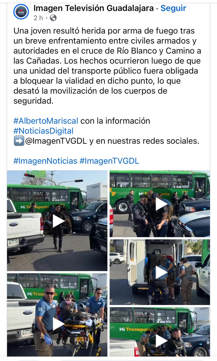 Una mujer perdió la vida en el fuego cruzado durante la ola de terror ayer, en Altagracia, Zapopan.

Se sabe de otra mujer herida también en Zapopan, en el fuego cruzado, no encontré su estatus de salud.

Hubo víctimas civiles, en Guadalajara, además de las de Tapalpa.