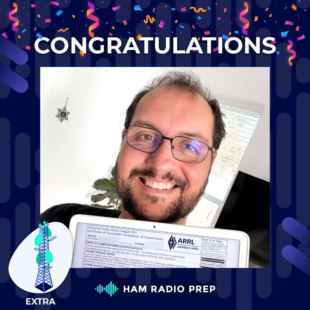 HamPrep's tweet photo. 🚀 Let’s give a massive Texas-sized round of applause to Douglas Alencar from #Texas for pulling off the ultimate hat trick: earning his Technician, General, AND #ExtraClass licenses! 🎉🔝📡

Douglas didn’t just join the hobby; he mastered it! By clearing all three levels, he has reached the highest tier of amateur radio, unlocking every single frequency available to hams. Whether he's diving into #STEM, building #DIYProjects, or setting up #EmergencyCommunications, Douglas now has the elite technical knowledge to lead the way in the Lone Star State! 🤠🛠️🧠

How did Douglas manage to conquer all three exams? He loved that the course was "easy to use" and especially appreciated how it "keeps track of the mistakes." ✅📉 By focusing his study time on the areas where he needed the most improvement, he was able to turn his weak spots into strengths and breeze through the requirements for his Extra ticket! 🧠💪

Welcome to the top tier of the hobby, Douglas! We’ll be listening for your signal in those exclusive Extra-class segments of the bands! 🎙️🏛️✨

Ready to sweep all three licenses like Douglas? 👉 https://t.co/bKpk3tetEm