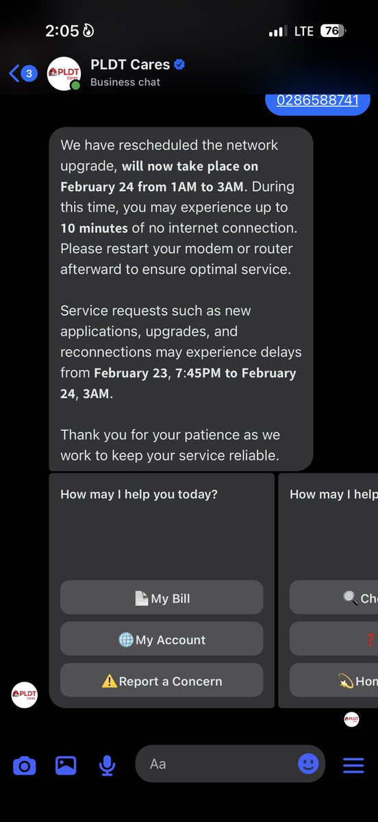 reeeence's tweet photo. Hello @PLDT_Cares 3:06 na wala parin akong net https://t.co/OOOk7Dn1mL