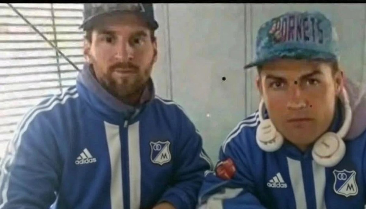 Millosporla17's tweet photo. Messi y Cristiano si hubieran nacido en Bogotá: https://t.co/MpLaRQ6AGt