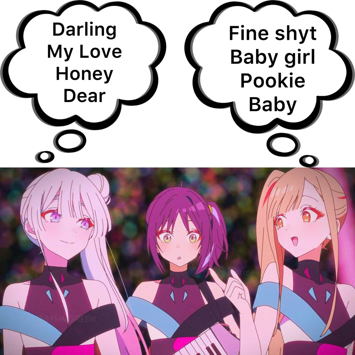 iroyachi &amp; kaguiro difference #CosmicPrincessKaguya