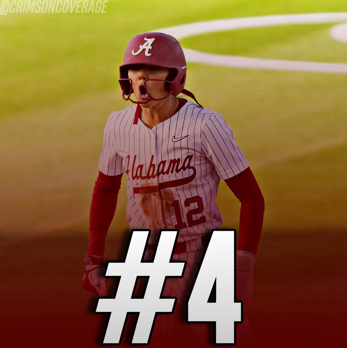 Alabama Softball has moved up two spots (No. 6 ➡️ No. 4)  in the Softball American poll this week.

The Crimson Tide currently hold a 13-0 record with two ranked wins. Both of which came this past weekend against Florida State.

How do you feel about Alabama’s ranking in this