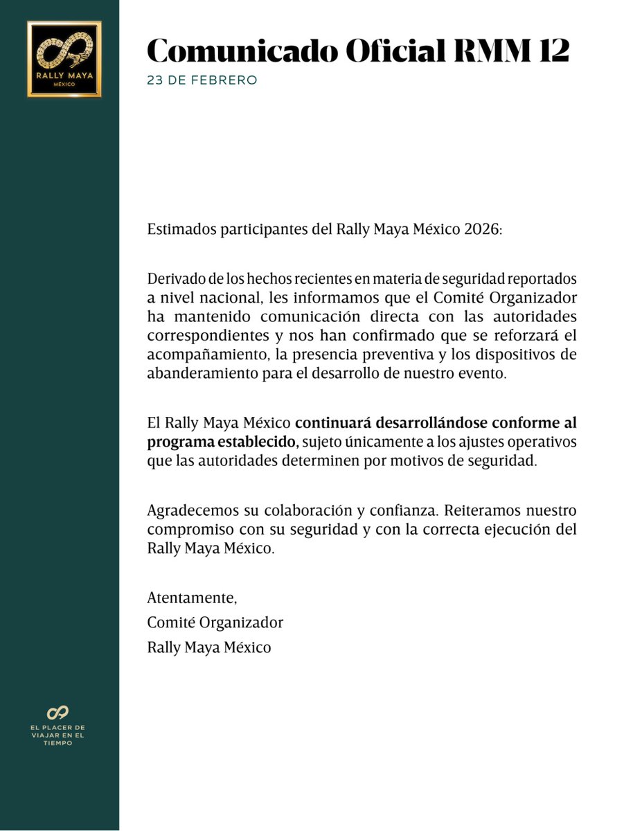 Rally Maya México tweet media