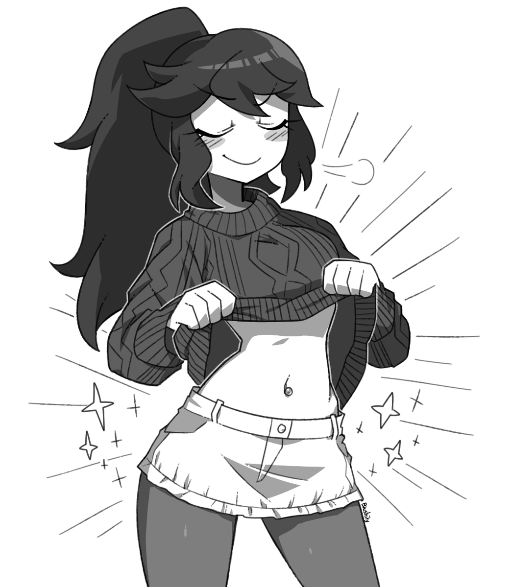 Her new piercing (Doodle for Misstermatt)