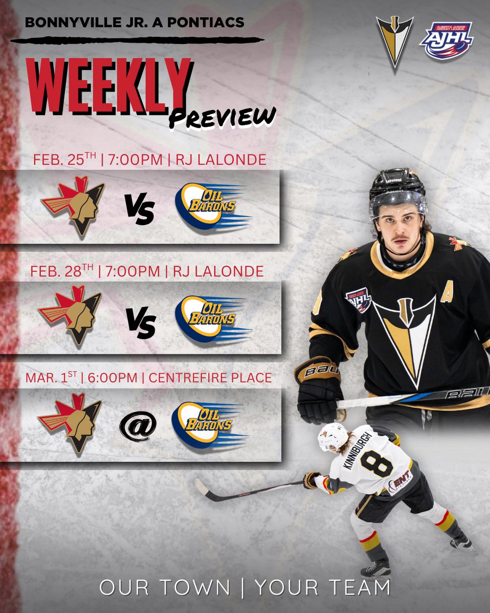 Bonnyville Pontiacs tweet media