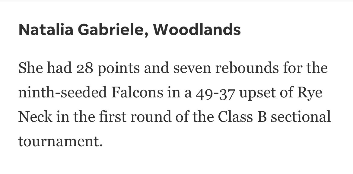 Grateful to be nominated for player of the week again this week! Please go out and vote for me lohud.com/story/sports/h…