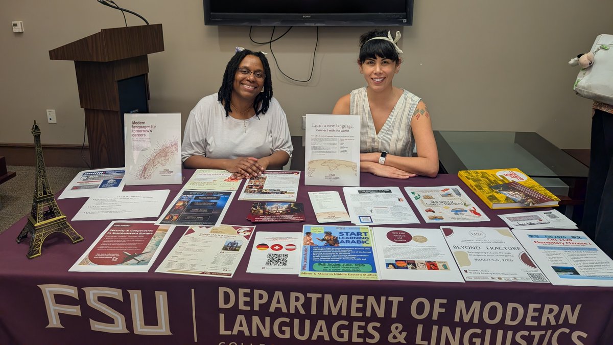 FSU Department of Modern Languages & Linguistics tweet media