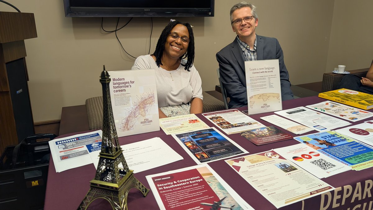 FSU Department of Modern Languages & Linguistics tweet media