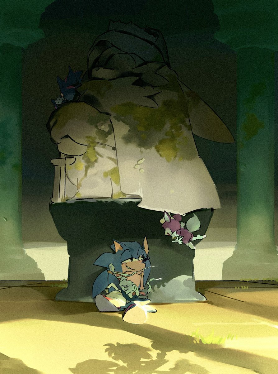 afajiao's tweet image. #SonicTheHedgehog 

A thousand years later…