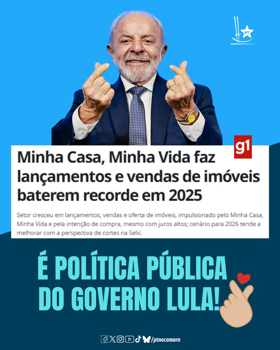 Deixa o presidente Lula trabalhar que o resultado é esse: o mercado imobiliário brasileiro fechou 2025 com resultados históricos.

 Ao longo do ano, foram lançadas 453.005 unidades residenciais, um crescimento de 10,6% em relação a 2024, enquanto as vendas somaram 426.260