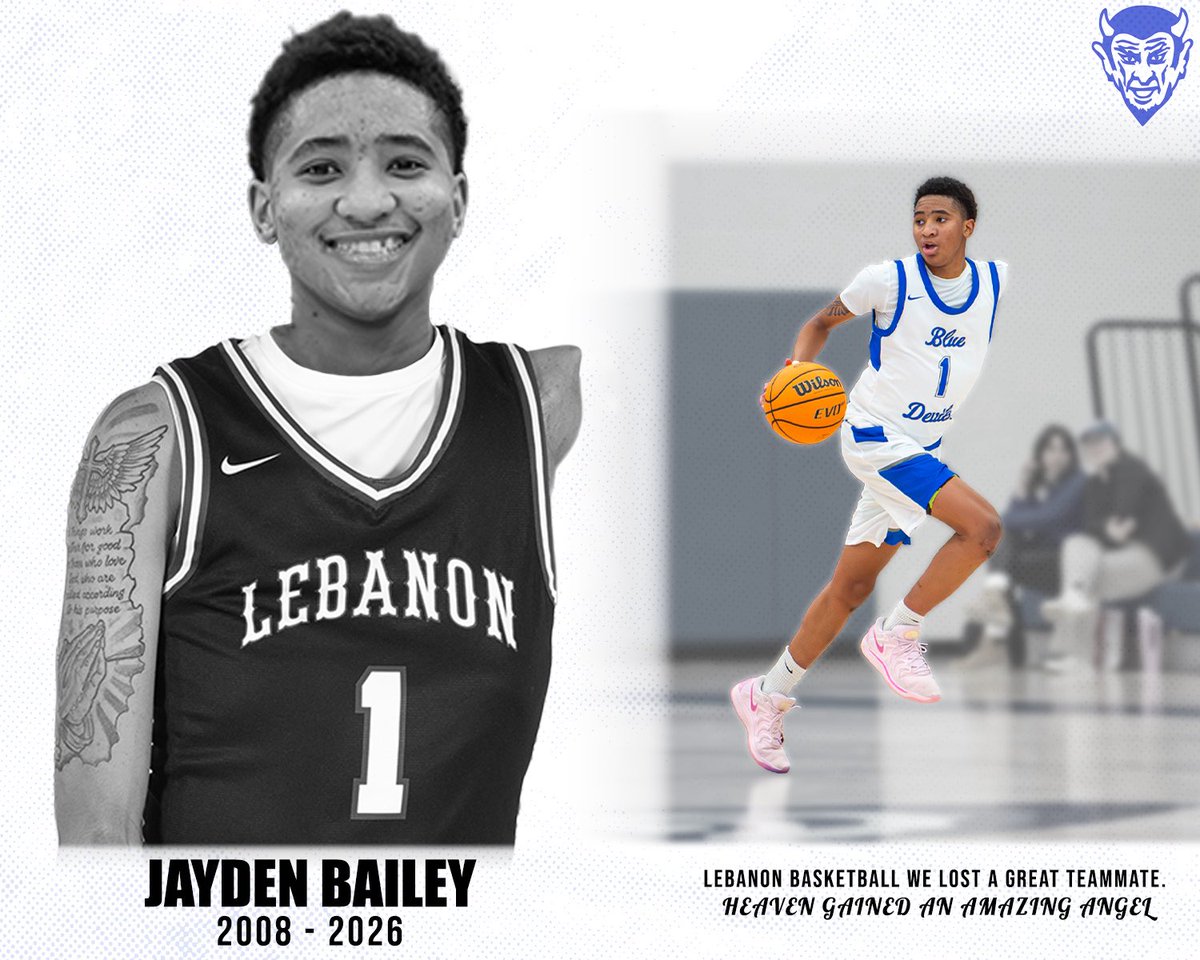 Arrangements for Jayden Bailey

Visitation:
Date: Saturday, Feb. 28 
Time: 10am - 1pm
Location: Lebanon Church of God
600 C L Manier St, Lebanon, TN 37087

(1/2)