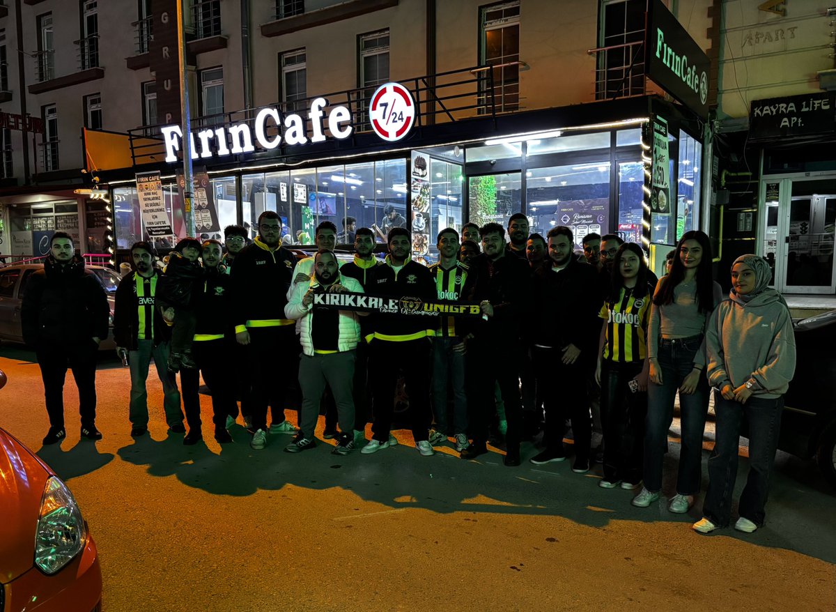 KirikkaleUNIGFB's tweet photo. Fenerbahçe’mizin maçını Kırıkkale UNIGFB ailesi olarak izledik. 

#KırıkkaleUNIGFB
#UNIGFB https://t.co/BmyHq51g5U