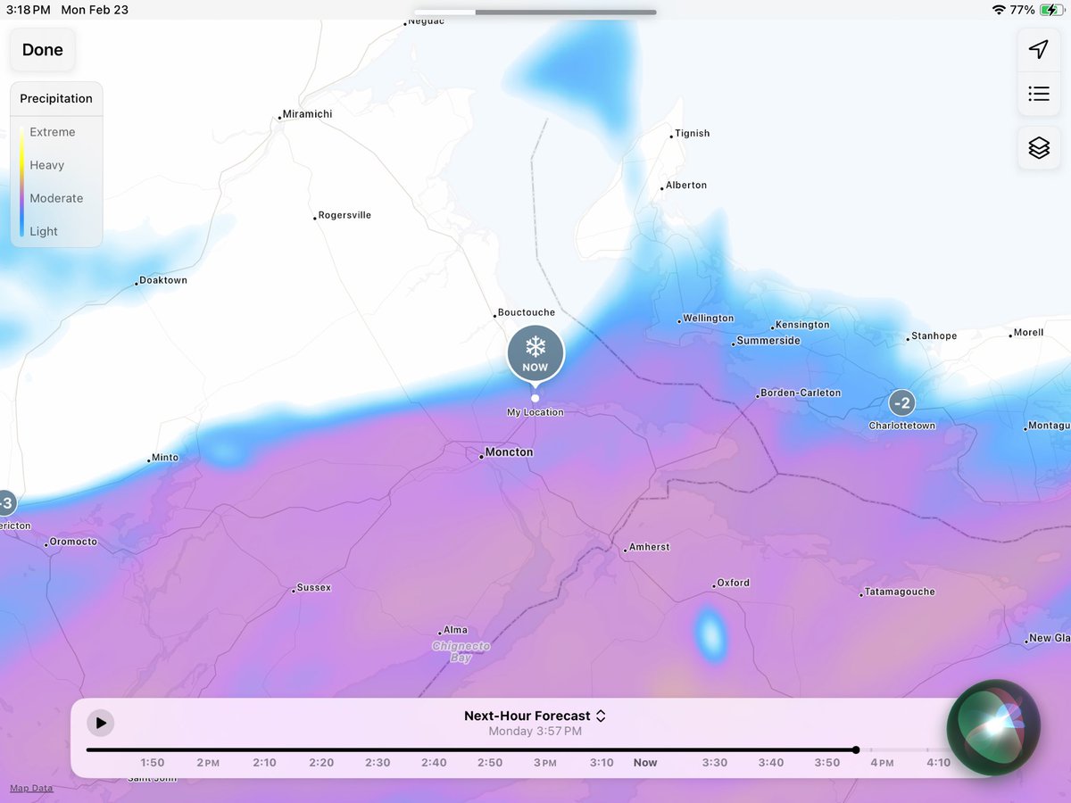 The snow has begun, let’s hope we don’t get slammed, be safe everyone 🫶