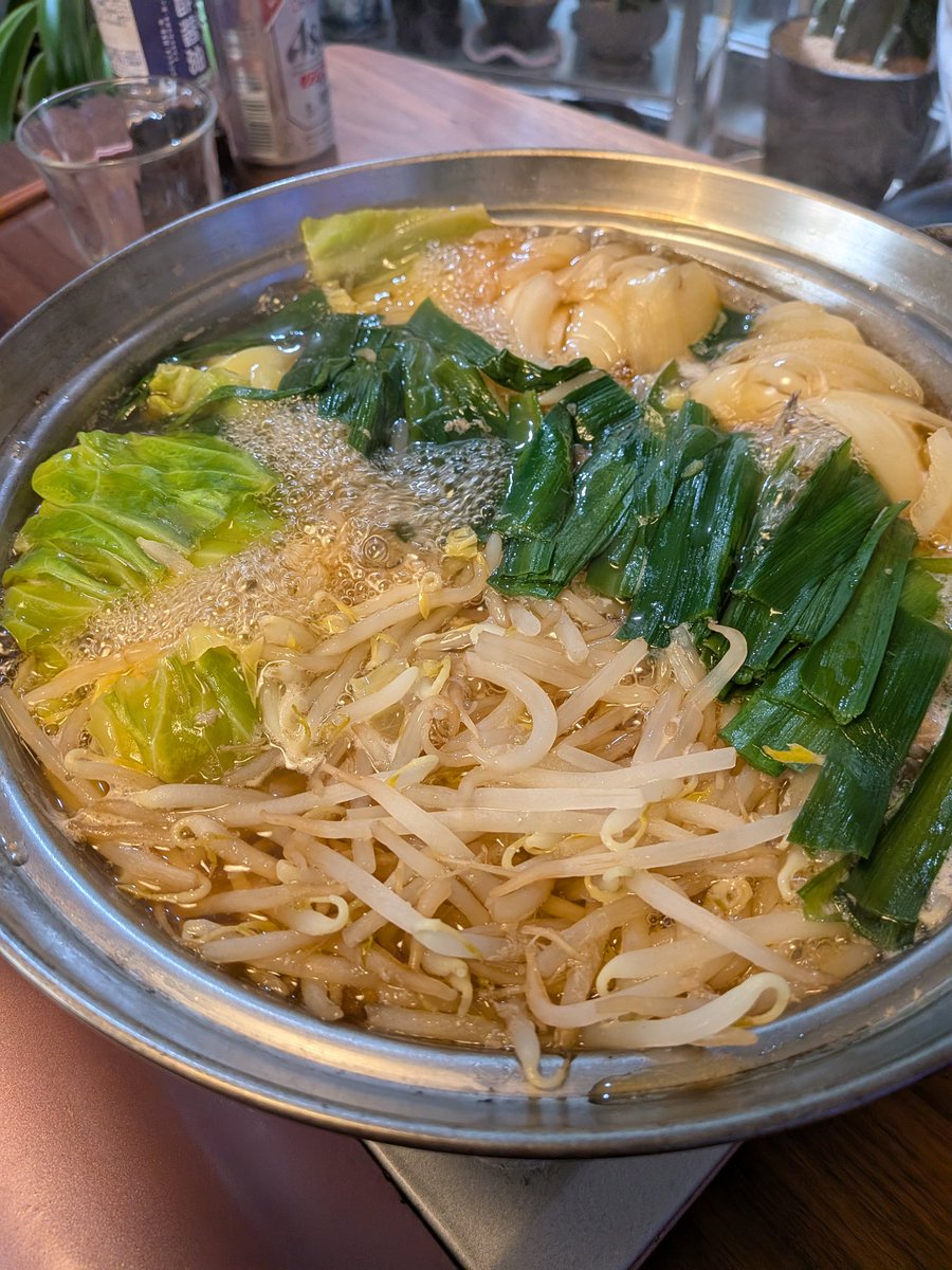 モツ鍋

〆は、ちゃんぽん麺

美味いんだな〜

おはえのき🍄
#食事記録