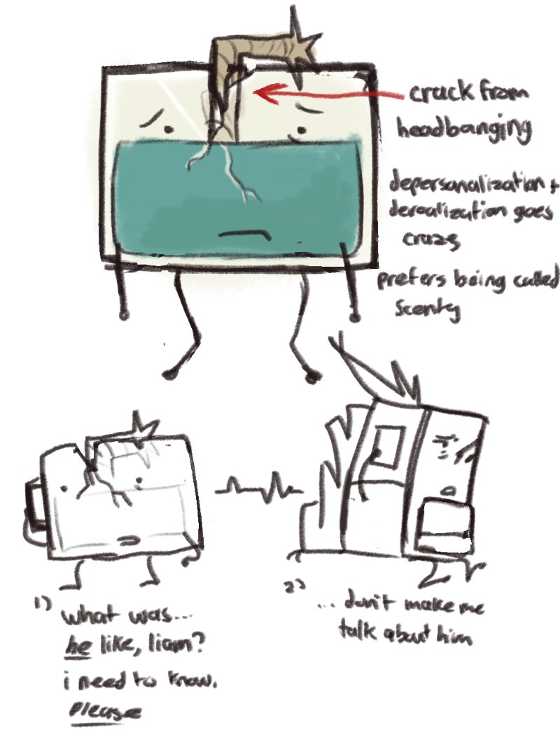 old oneirism au amelia from before all of this junk. i do love her i wish i had the energy to talk about it