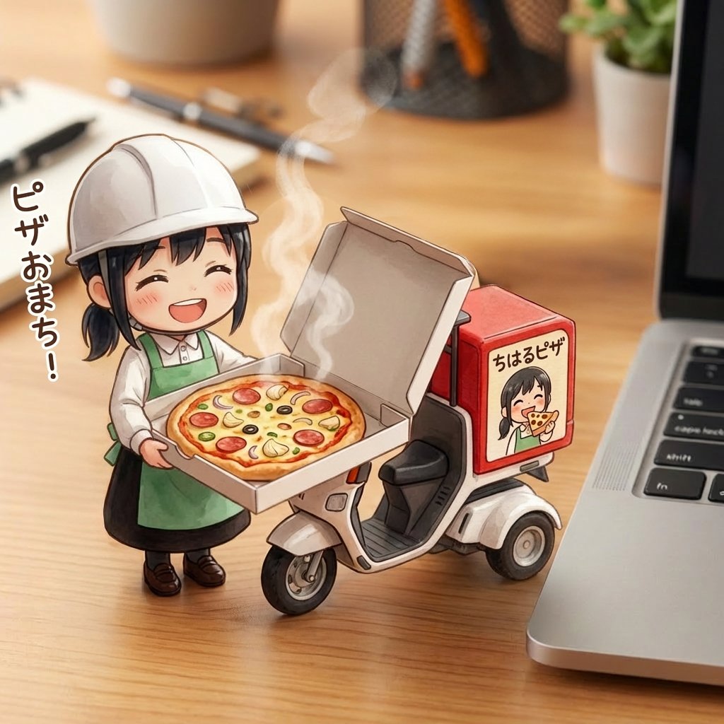 hiyodorixxxx's tweet photo. 卓配ちはるピザ https://t.co/hviOK8u6ba