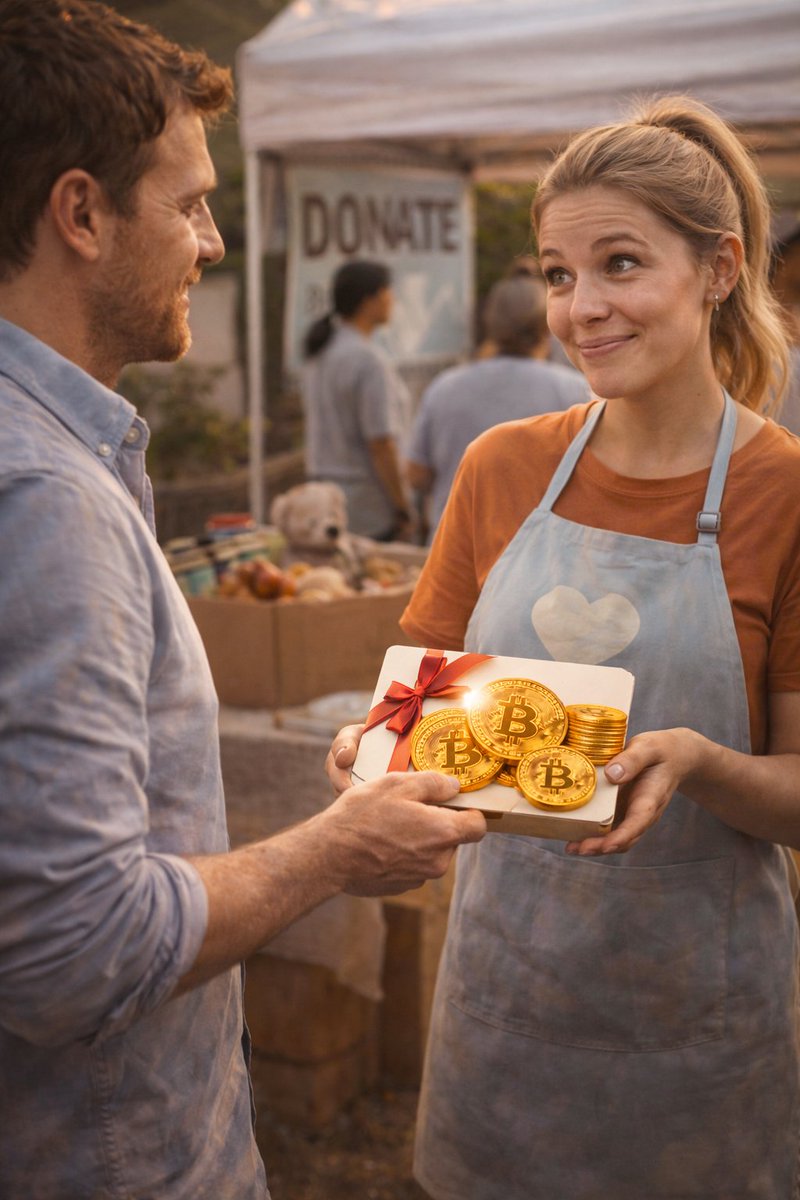 Want to introduce Bitcoin to the world?

Don’t ask charities if they “accept Bitcoin.”
Trust me … they accept it.

Create a Smart Contract Gift.
Lock it in Bitcoin.
Print the gift card.
Hand it to the people doing the work.

No permission needed.
Just give — with structure and