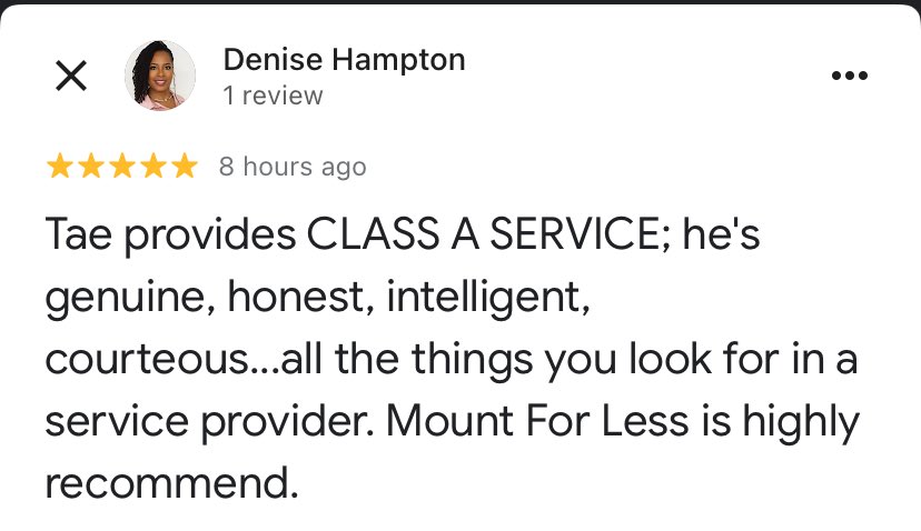 MountForLess's tweet photo. #tv #tvmounting #mounting #handyman #entrepreneur https://t.co/LLebv6OKxX