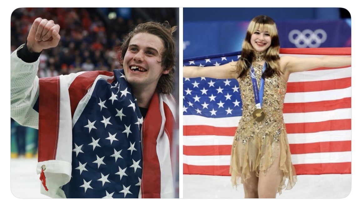 I don't give a damn who they vote for. I don't give a damn who they supported. I give a damn that they went out there and competed for our country and did so amazingly. If you care about their politics...you..are...the problem. I am gonna pour a beer and toast both...tonight.