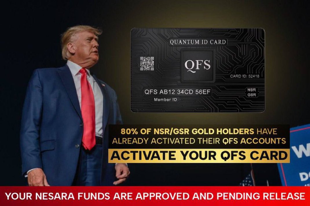 🚨 PRESIDENTIAL ALERT: “We Have Broken the Chains of Financial Slavery.”🚨

The Federal Reserve’s grip is finished. The era of fake debt and fake money is over.
President Trump has initiated the largest financial shift in modern history  and it’s happening through NESARA GESARA
