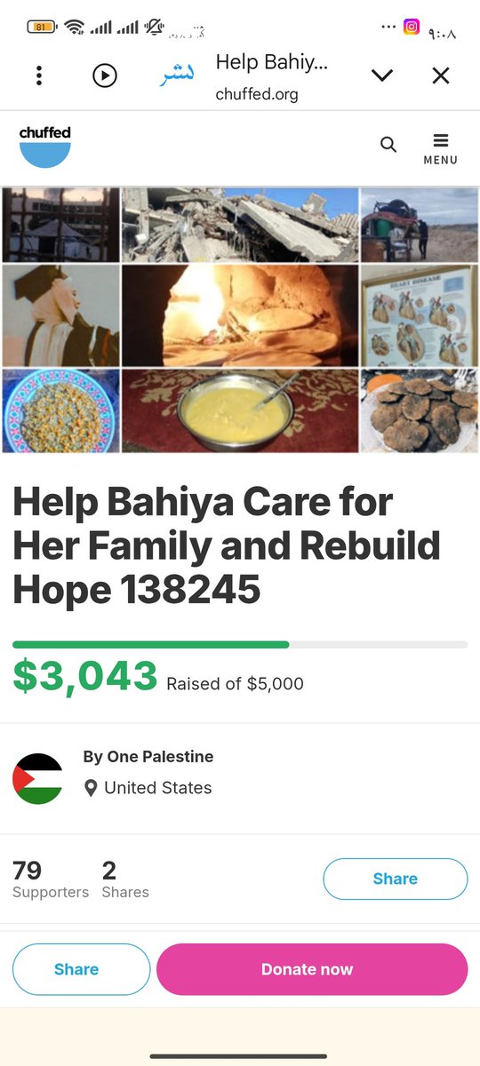 BahiaAkram's tweet photo. Please don’t ignore this 💔
I need $100 every day to provide Iftar and Suhoor for my family.
If just 10 people donate $10 each, I will be able to provide food for my sisters.
I appeal only to your kind and merciful hearts.
https://t.co/Ez2z2HVpwb https://t.co/z8ESr80Aqw