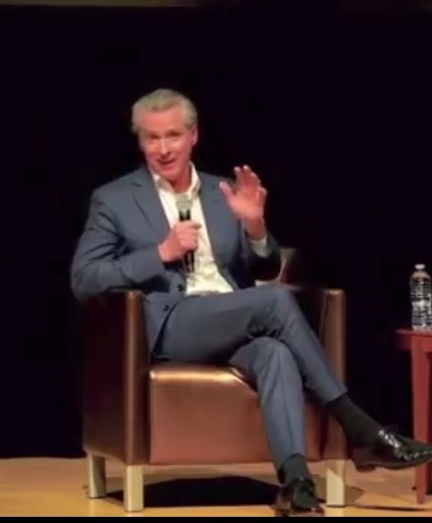 Gavin Newsom is a racist! 

Pass it on!