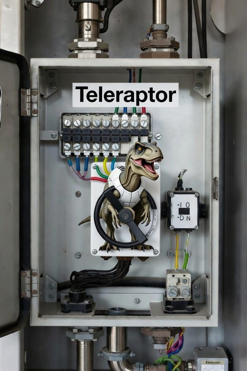 Iets met elektriciteit en mijn 12yo die mij niet goed hoorde.