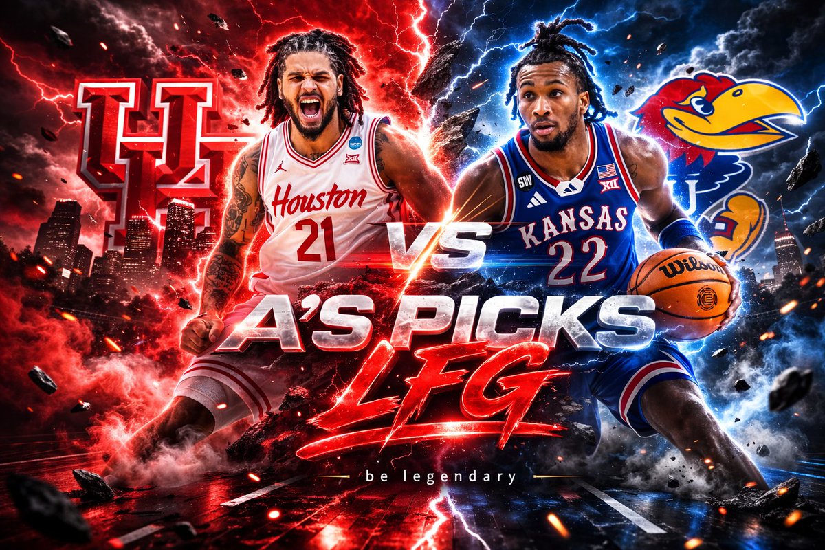 LIKE + RT FOR HOUSTON VS. KANSAS CBB MAX🔨🔨🔨🔨🔨 WINNER🫡

WILL SEND YOU THE PLAY WHEN DONE📲

8-2 (80%) MAX RUN🔥LETS WIN💰 

LFGGGG