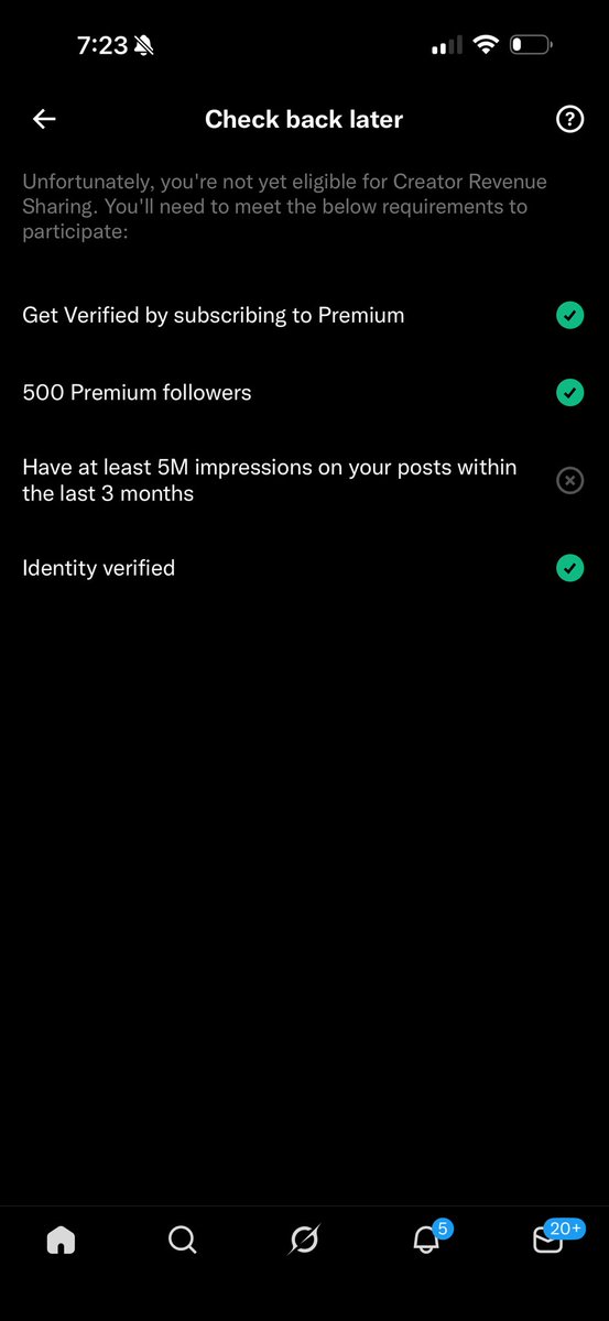 Is 5M impressions a myth?