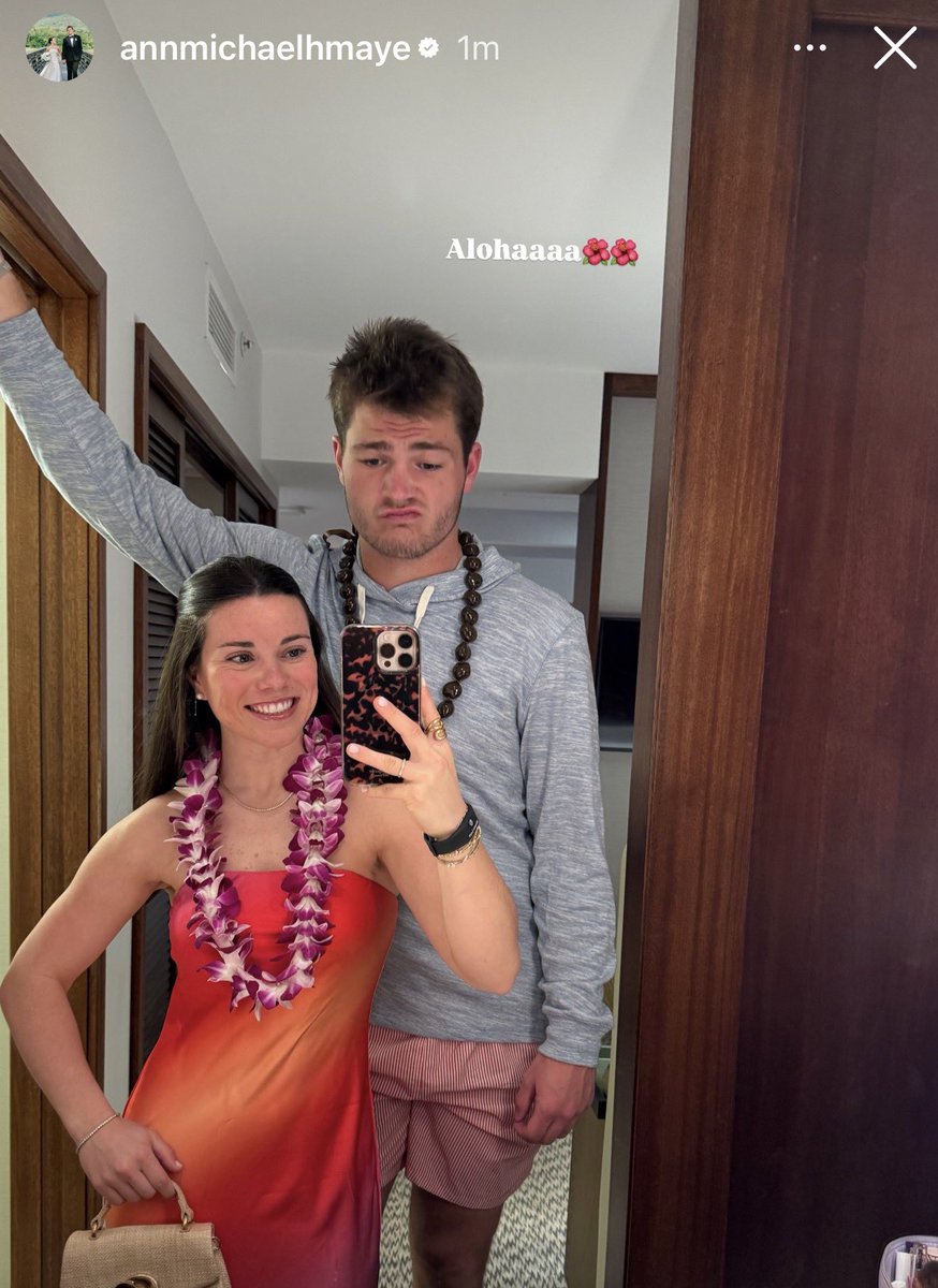 Drake and Ann Michael seem to be enjoying the offseason!

(📸 annmichaelmaye IG)