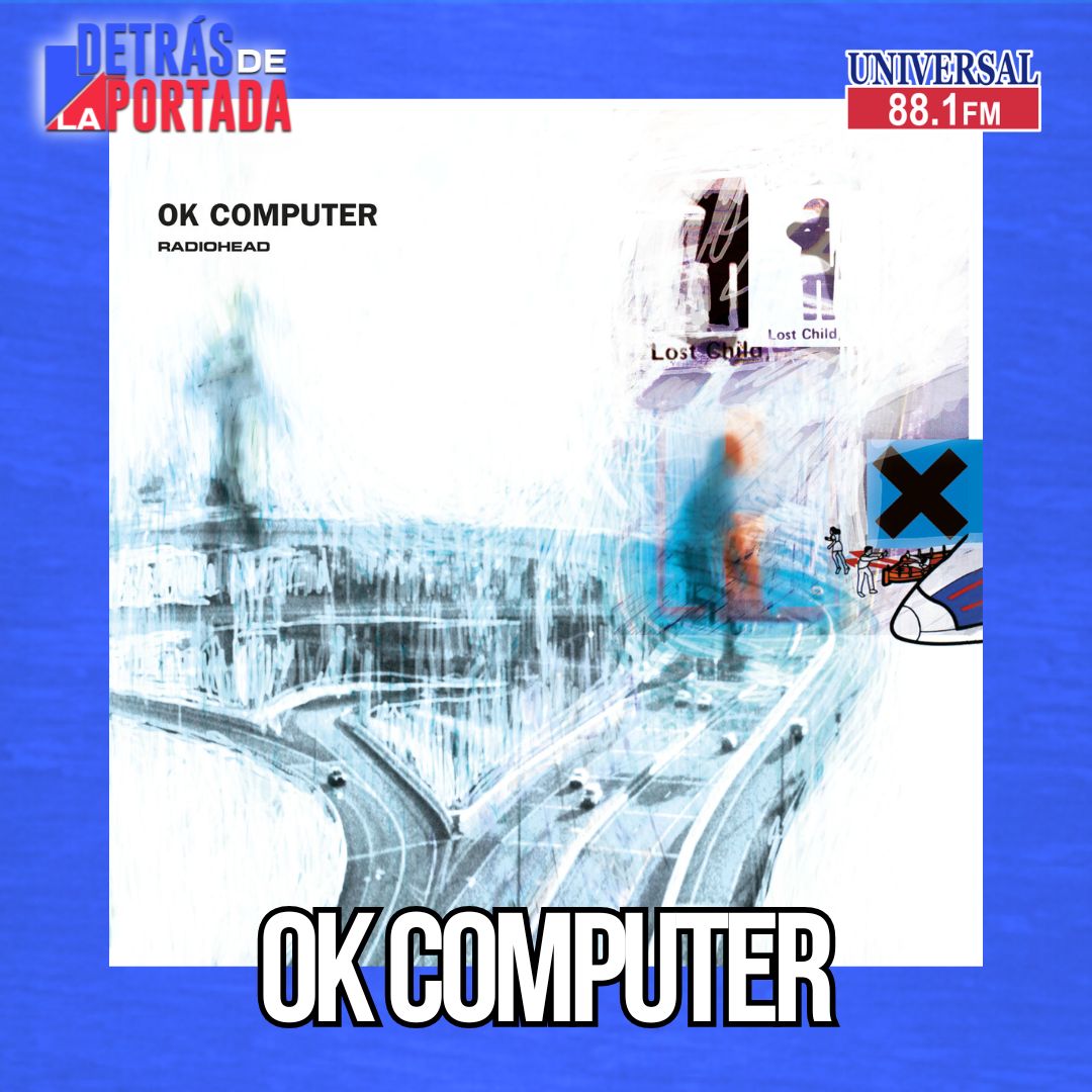 universal881fm's tweet photo. #DetrásDeLaPortada
La portada de OK Computer de Radiohead no es minimalismo: es ansiedad.
Carreteras = progreso sin rumbo.
Blanco = saturación.
Texto roto = comunicación fallida.
Un futuro automático donde todo está “ok”… aunque no lo esté.
#Radiohead #OKComputer https://t.co/VoBeuZf2vj