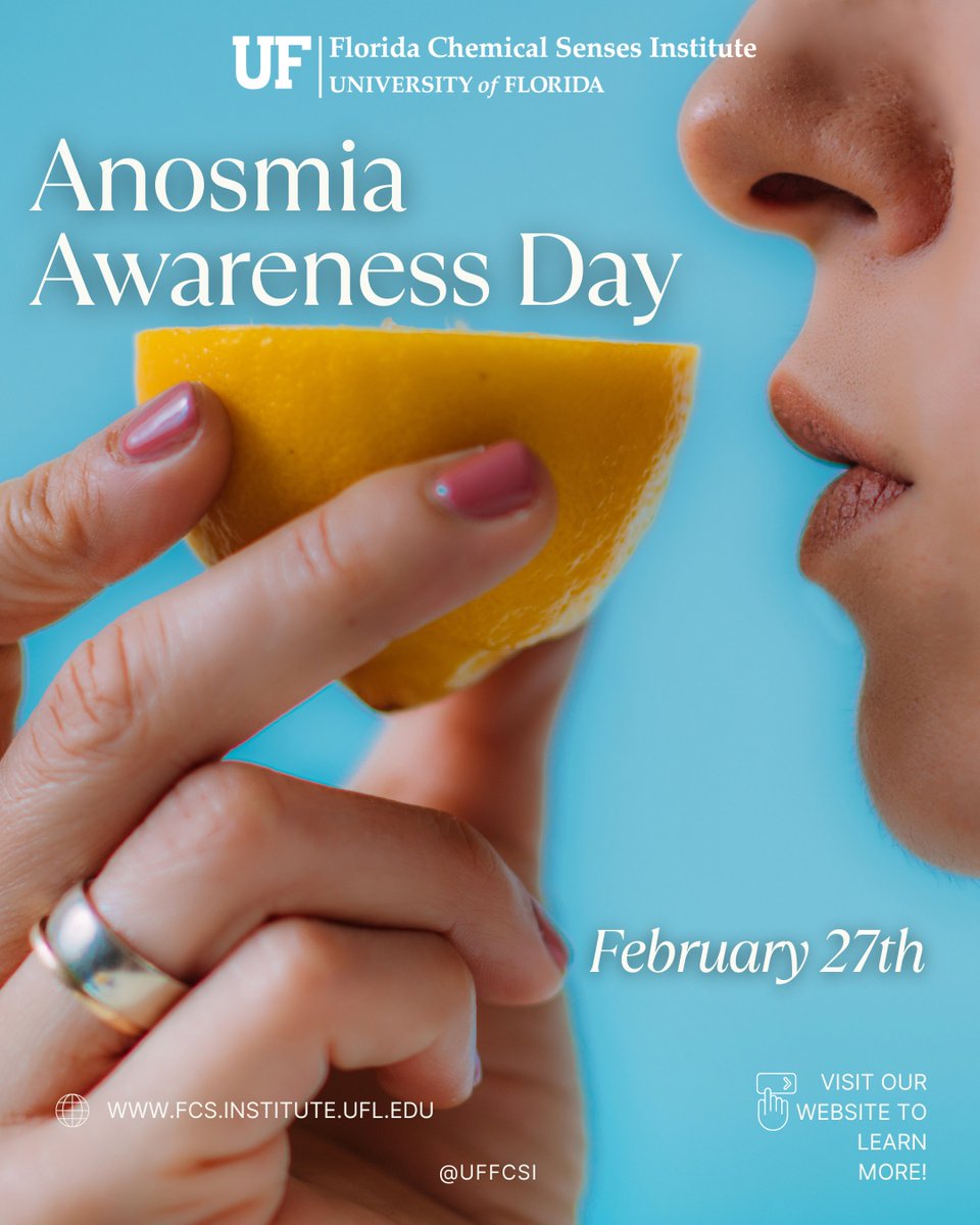 UF Florida Chemical Senses Institute tweet media