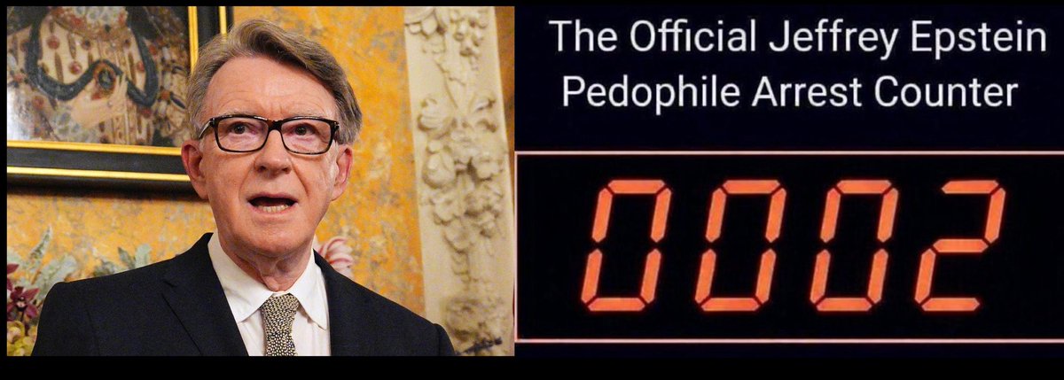IfindRetards's tweet photo. Second retard has been arrested in connection with the Epstein files.

Mandelson will prob be released in a few hours, but it's something. https://t.co/6Dcclwk4sL