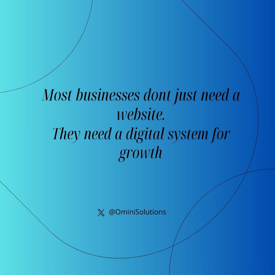 Omini Solutions tweet media