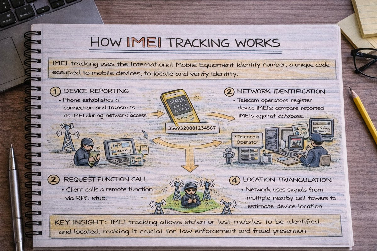 How to Track Phones with IMEI

An IMEI (International Mobile Equipment Identity) is a unique 15-digit identifier assigned to a mobile device’s cellular radio. It identifies the hardware on a mobile network, not the SIM card or user.

IMEI tracking is not something individuals can