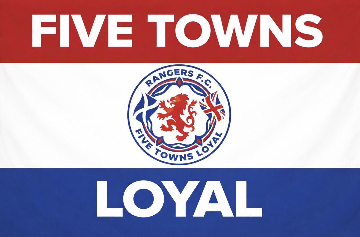 fivetownsloyal's tweet photo. Five Towns Loyal

Representing the Five Towns, Barnsley &amp; South Yorkshire.
Travelling from our official home 
The Singing Man, Shafton

Rangers’ victory over Hearts marked the club’s first official trip to Ibrox.

Follow. Travel. Support. Rangers.

🔴⚪🔵

#FiveTownsLoyal #WATP https://t.co/VXY2zKiKDs
