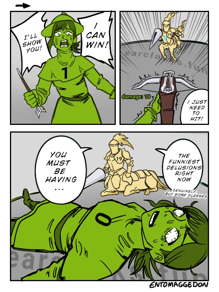 Entomaggedon's tweet image. Crossbow just ain't green enough, thats it