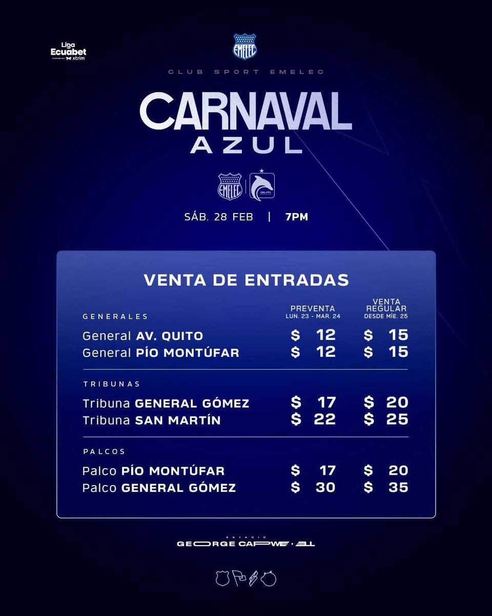 El hincha está en la obligación de no quejarse y aportar con su grano de arena y asistir este sábado al estadio comprando su boleto, el socio está en la obligación de ponerse al día en sus responsabilidades es momento de ahora nosotros seguir apoyando al club en lo monetario ⚡💙