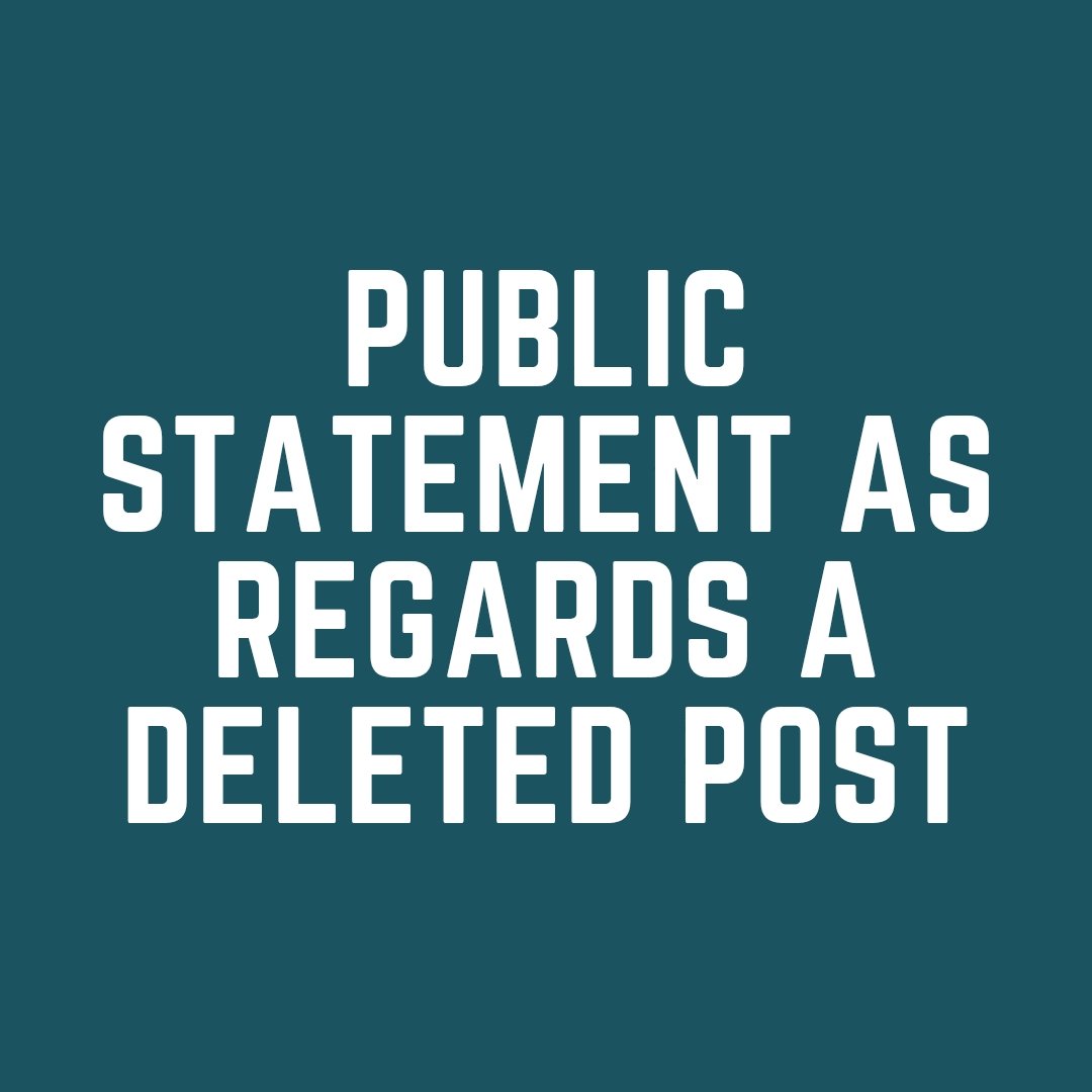 AremoGemini's tweet photo. I would appreciate it if the general public respects my privacy at this time. I will not be taking any questions.

1/2 https://t.co/kFCmePYAcY
