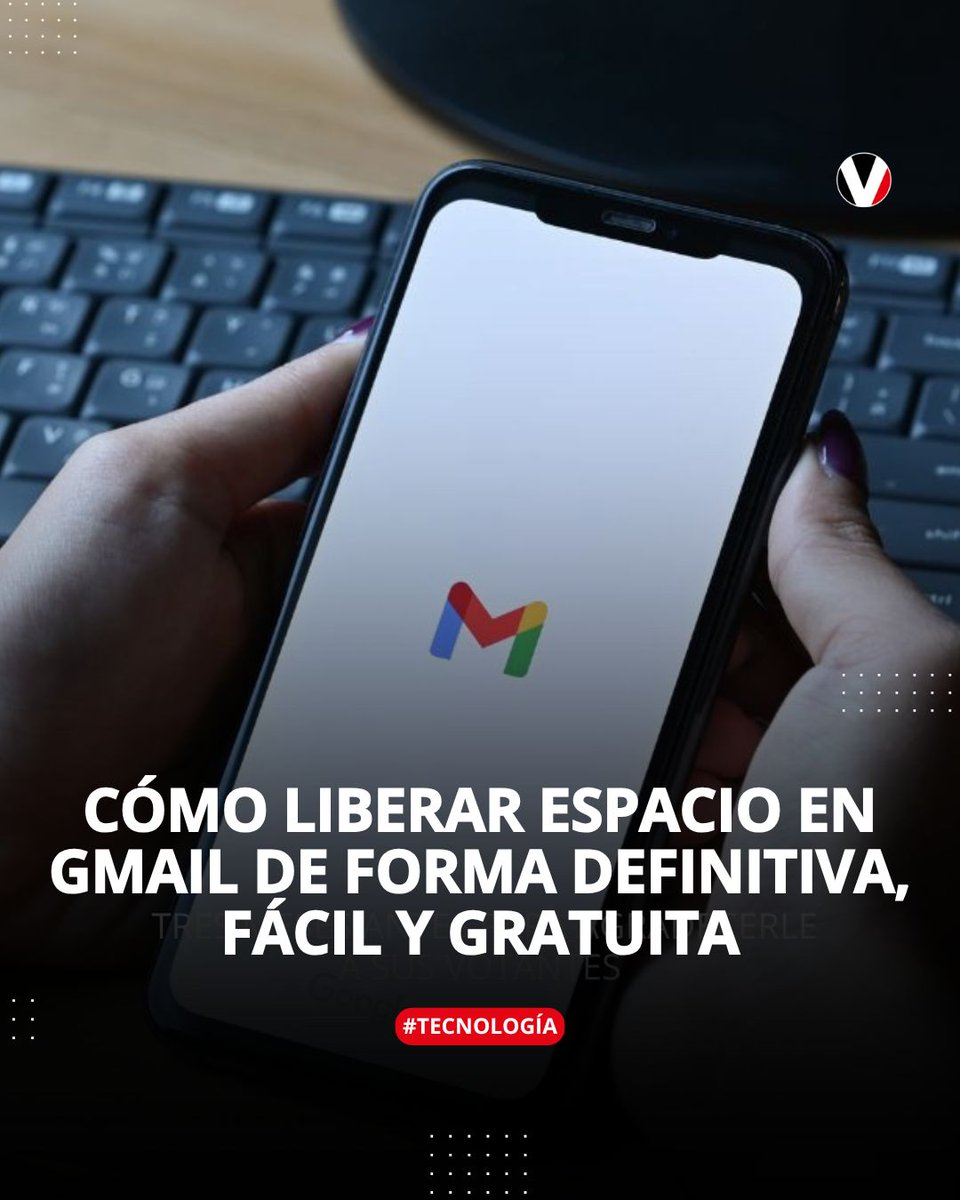 📣✉️ 💻 ¿Tu Gmail está al límite y no quieres pagar por más espacio? Descubre los cuatro trucos para liberar tus 15 GB de Google de forma fácil y completamente gratis 👉🏻 v.vistazo.com/4se8k0m