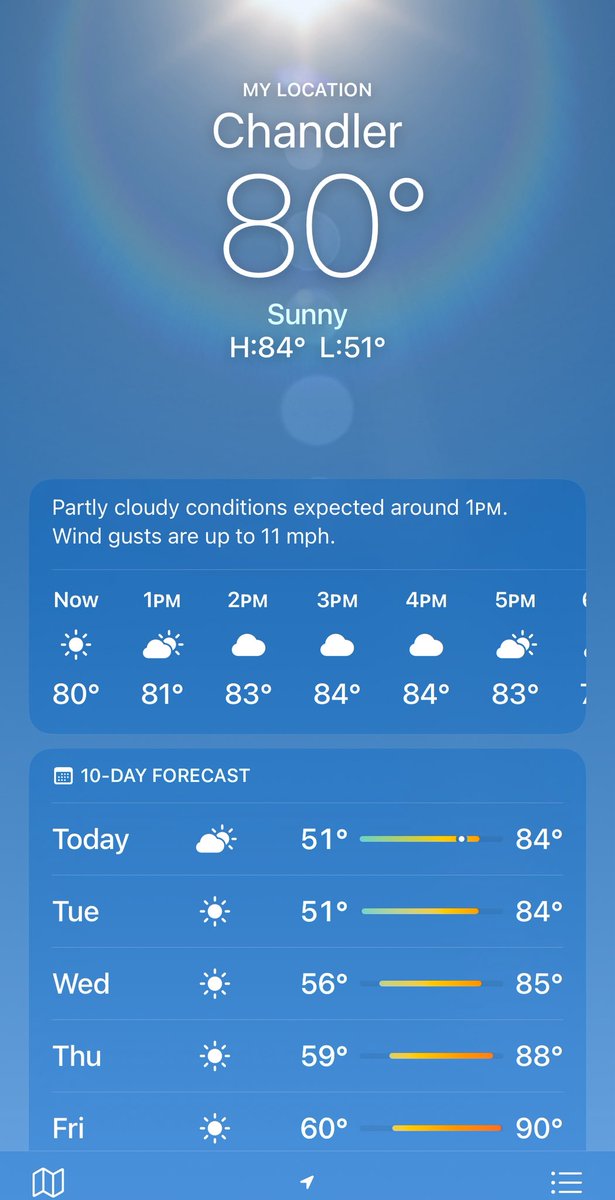 Everyone on the east coast sending pics of their blizzard. Meanwhile in Phoenix