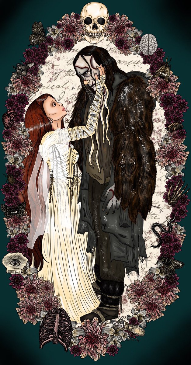 The artist.                         The art