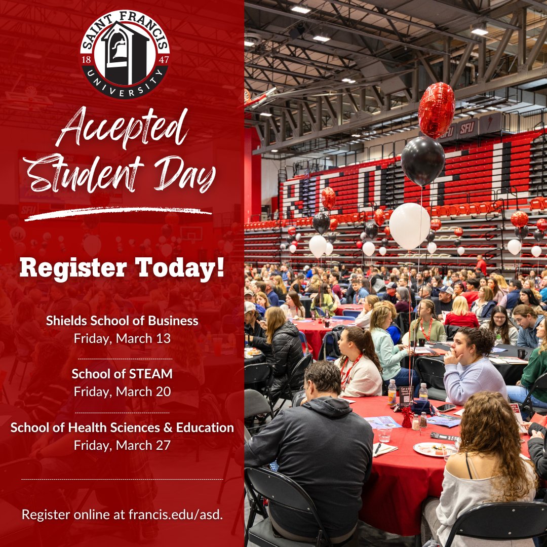 Saint Francis U tweet media