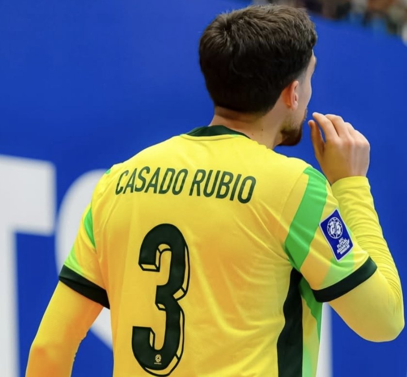 alexJota12's tweet photo. 💛 Además de Adrián Rivera, flamante campeón de Europa de futsal con España, otro vecino de Alcorcón ha jugado estas semanas un gran torneo con su selección

🇦🇺 Es César Casado, que ha jugado la Copa Asia con Australia. Tiene doble nacionalidad, por su padre

😜 Casi nada https://t.co/hNYU5ixz9Z